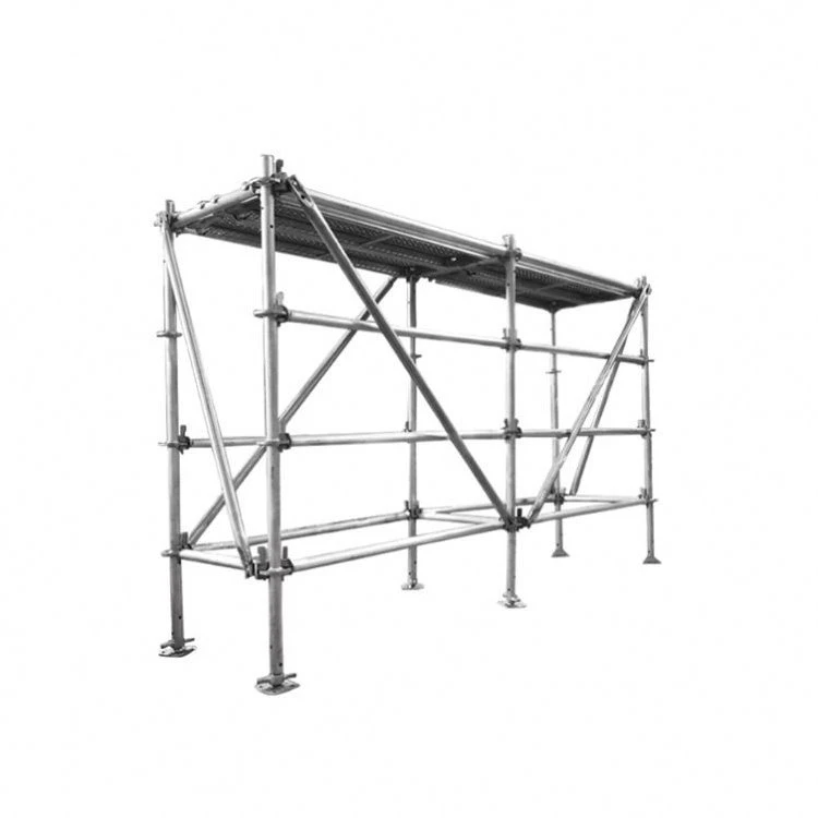 Scaffaldiau Ringlock Galfanedig